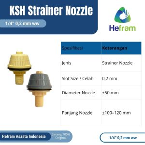 KSH Strainer Nozzle