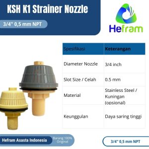 KSH Strainer Nozzle