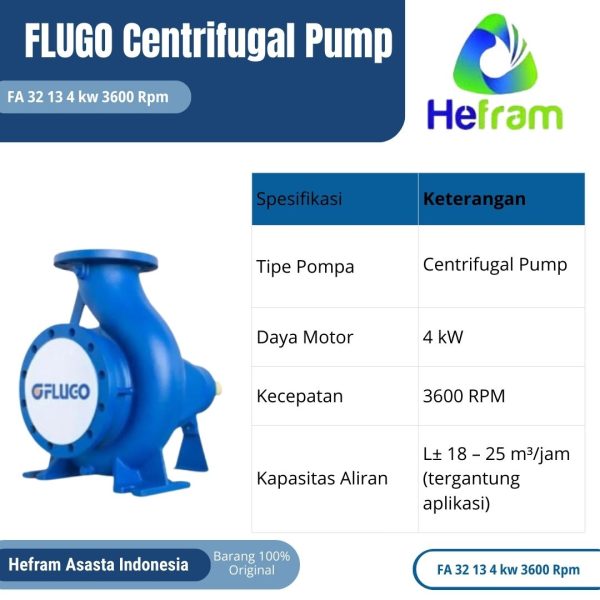 Pompa Centrifugal Flugo