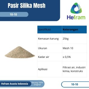 Pasir Silika Mesh 10