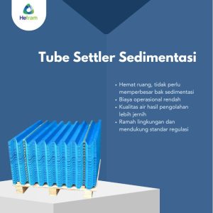 Tube Settler Sedimentasi