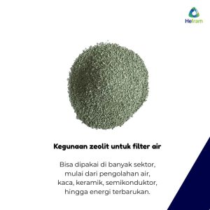 Kegunaan zeolit untuk filter air