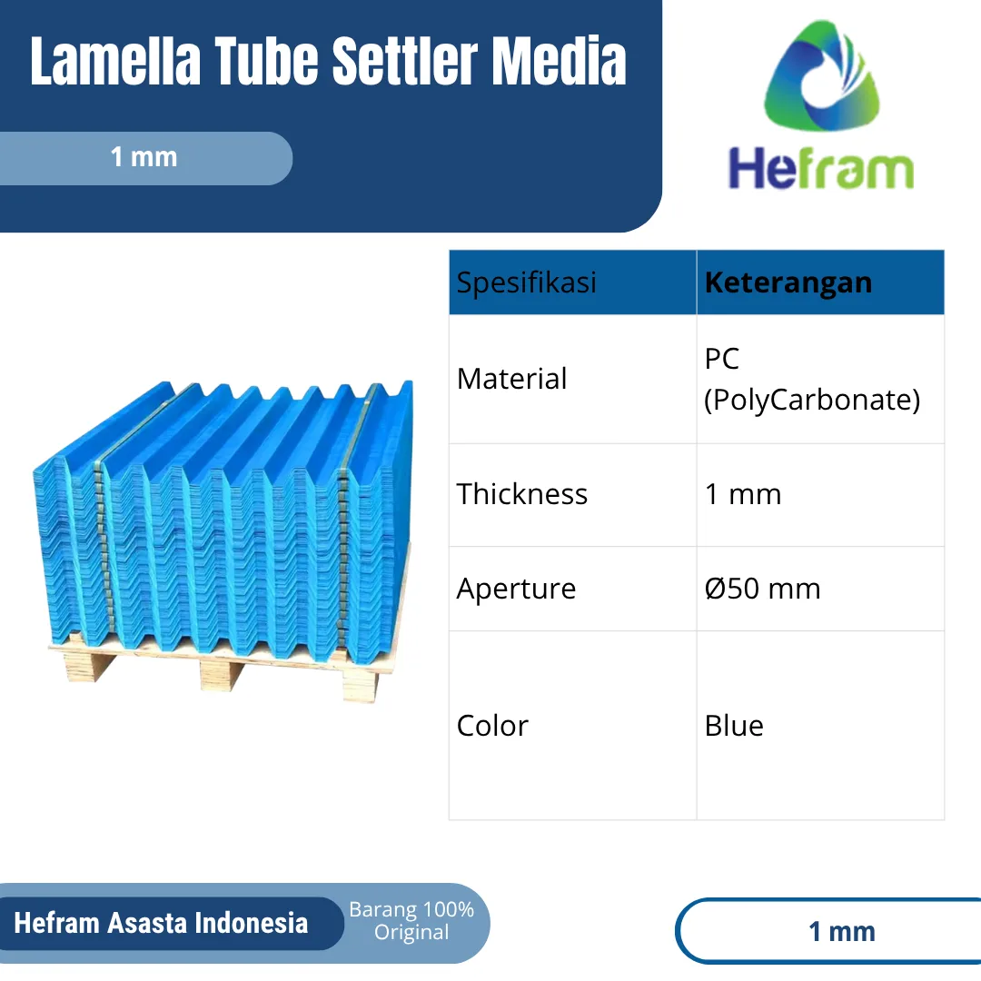 Lamella Tube Settler Media